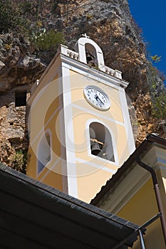 St. Maria della Grotta Sanctuary. Praia a Mare. Calabria. Italy. photo