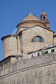 St. Maria Maddalena Church. Castiglione del Lago. photo