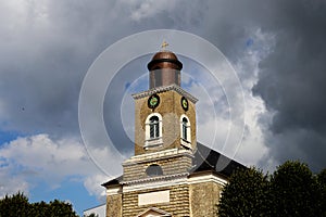 St. Marienkirche church in Husum St. Mary`s church The birthplace of German writer Theodor Storm photo