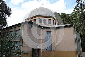 St. Mark Ethiopian Orthodox Tewahdo Church building in Addis Ababa, Adjacent to Addis Ababa University, 6 kilo campus