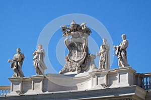 St. Mark Evangelist, Mary of Egypt, Alexander VII Coat of Arms, Ephraim and Theodosia of Tyre