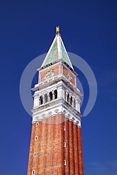 St Mark's Campanile in Venice, Italy photo