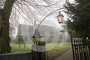 St Mark's church in the fog