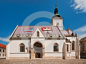 Marcas iglesia en Croacia 