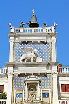 St Mark's Clocktower in Venice