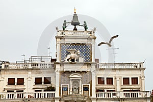 St Mark Clocktower in Venice photo