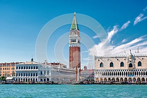 St Mark`s Square in Venice, Italy, Piazza San Marco in Venezia