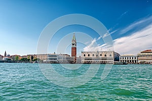 St Mark`s Square in Venice, Italy, Piazza San Marco in Venezia