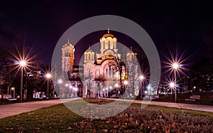 St. Marko church in Belgrade, Serbia