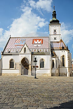 St Marks Church in Zagreb.