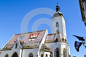 St. Marks church, Zagreb, Croatia photo