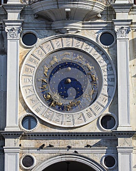 St. Marks Clock Tower in Venice
