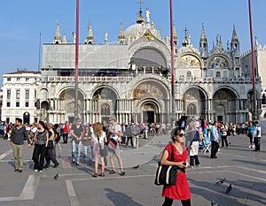 St. Marks Square in Venice Italy