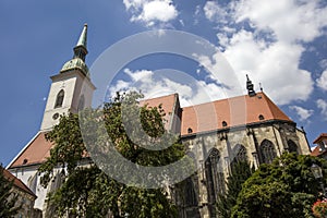 St. Martin Cathedral in Bratislava, Slovakia