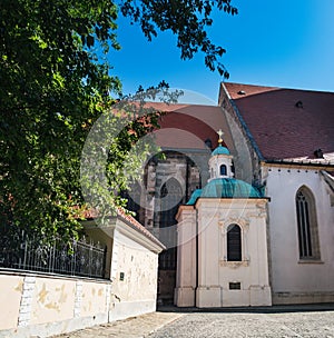 St Martin Cathedral in Old Town of Bratislava