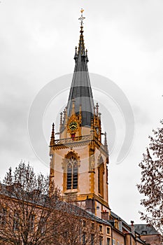 St. Martin Church in the centre of Metz, France