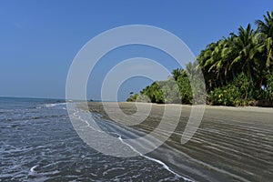 St. Martin island is the only coral island and the southernmost point of Bangladesh