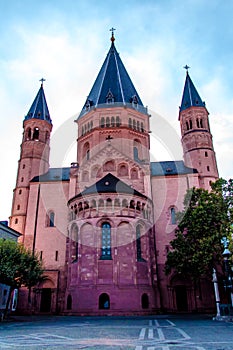 St. Martin`s Cathedral in Mainz, Germany