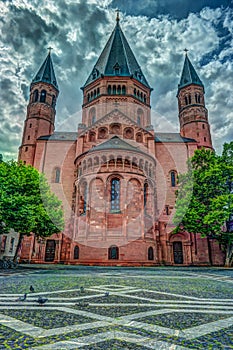 St. Martin`s in Mainz. Germany