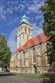 St. martini church in the historical center of Munster