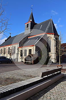 St. Martins Church, Denderbelle, Belgium