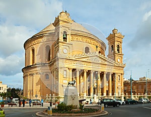 St. Mary church at Mosta. Malta