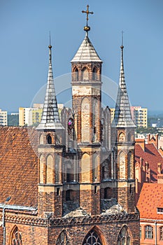 St Mary church, Torun, Kuyavia-Pomerania, Poland