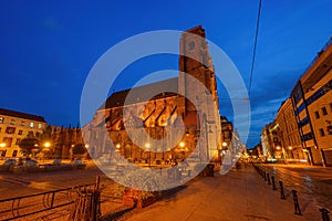 St. Mary Magdalene`s Church in Wroclaw Poland