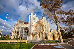 St Mary`s Cathedral in downtown Perth