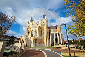 St Mary`s Cathedral in downtown Perth