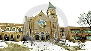 St. Mary`s Catholic Church, Woodstock, Illinois