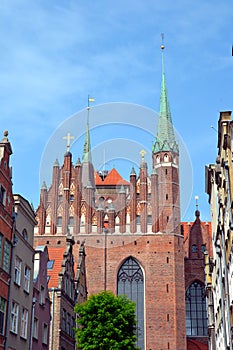 St. Mary\'s Church or formally the Basilica of the Assumption of the Blessed Virgin Mary, Gdansk, Poland