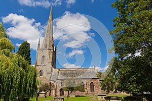 St Mary`s church Ross-on-Wye in the Wye Valley Herefordshire England uk photo
