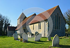 St Mary`s Church. Tarring Neville, Sussex. UK
