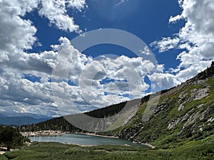 St. Mary's Glacier during summer in Arapaho National Forest, Idaho Springs, Colorado