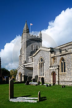 St Mary`s parish church, Old Amersham Buckinghamshire England UK September 2020