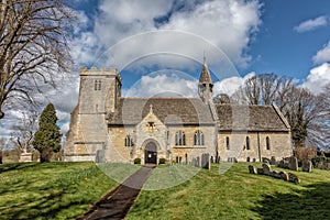 St Mary the Virgin parish church in Castle Eaton, Wiltshire, England, UK