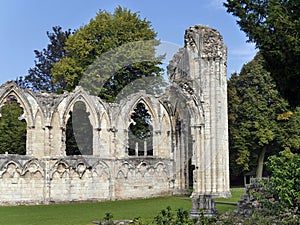 St Marys Abbey ruins photo