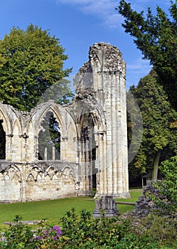 St Marys Abbey ruins photo