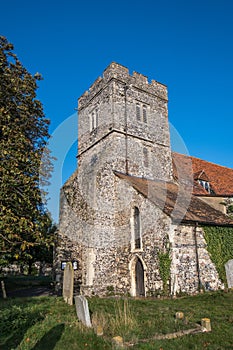 St Marys Church in the Kent village of Teynham England.