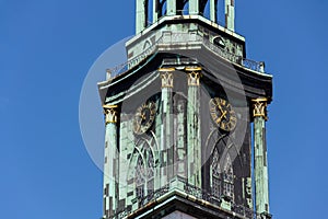 St. Marys Church, Marienkirche near Alexanderplatz in central Berlin, Germany