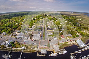 St.Marys, Georgia - Aerial View