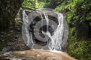 St. Marys Hidden Waterfall - West Virginia photo