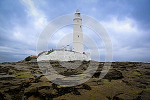 St marys lighthouse whitley bay uk