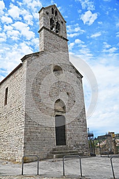 St. Matteo in Campo d'Orto Church.Perugia.Umbria. photo