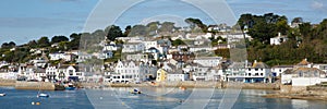 St Mawes Cornwall Roseland Peninsula panoramic view photo