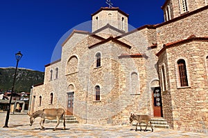 St. Michael the Archangel Orthodox Church, Pustec, Prespa National Park, Albania