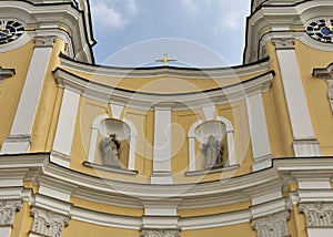 St. Michael Basilica at Mondsee, Austria.