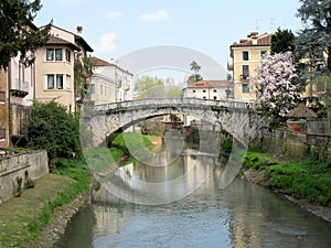 St. Michael bridge in Vicenza photo