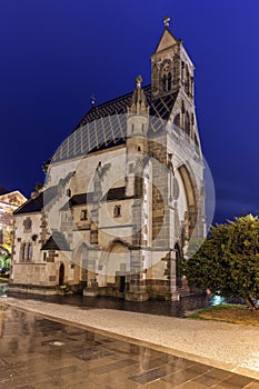 St. Michael Chapel in Kosice at night